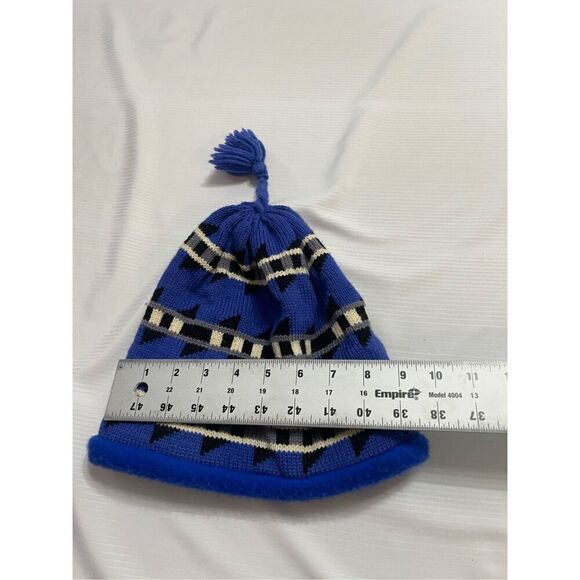 Turtle Fur VTG Aztec Knit Wool Beanie Hat - Picture 3 of 6